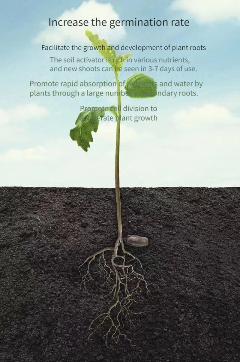 Description Picture 4 of itemSoil activation Potassium baoate loosens soil water soluble fertilizer flower fertilizer anti-hardening improved soil activator