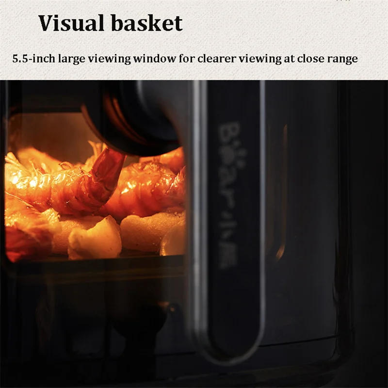 Description Picture 6 of item5 Liters Large Capacity Household Air Fryer Without Oil Inteligente Multifunction 360°Baking Oven Electric Air Fryer Accessories