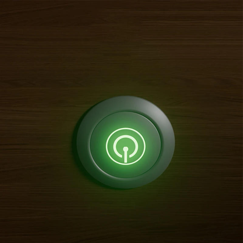 Description Picture 3 of item1pc Furniture Knobs Diameter 35mm Round Drawer Knobs Silver Cabinet Knobs Bounce Round Spring Push Handle Cabinet Knobs