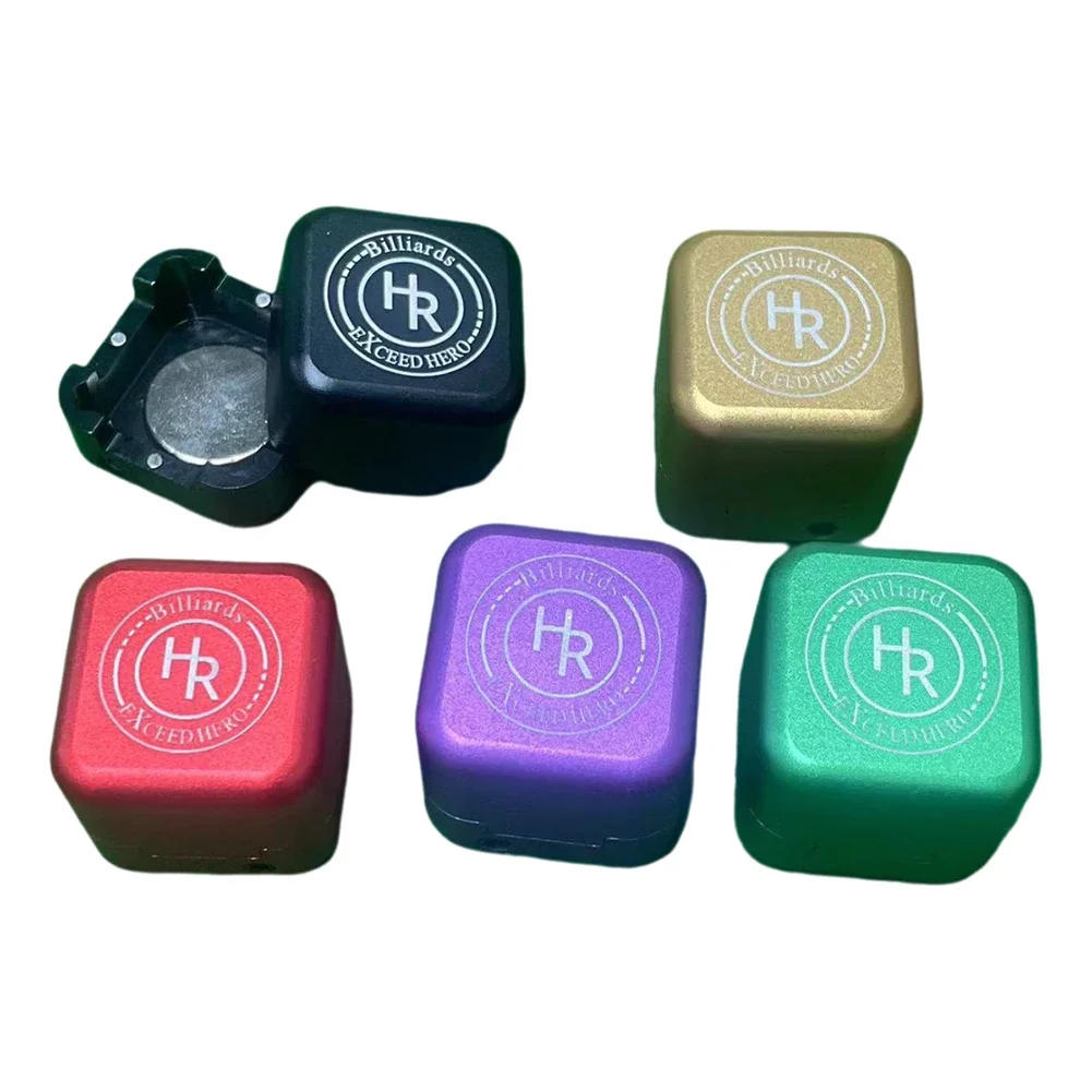 Description Picture 2 of itemBilliard Chalk Storage Box Protection Chalk Tip Case Accessories for Billiard Table Billiard Cue Enthusiast Snooker Pool Indoor