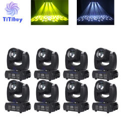 No Tax 8Pcs LED 100W Beam Gobo Moving Head Stage Light Effect 18 Prism DMX512 For Club KTV Disco DJ Party Lighting Pattern Holid