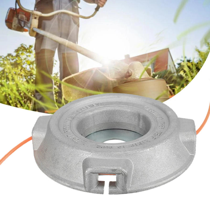 Description Picture 5 of itemUniversal Trimmer Head Aluminium Alloy Nylon Brush Mower Head Bump Spool Grass Brush Cutter Lawn Mower Garden Home Cutting