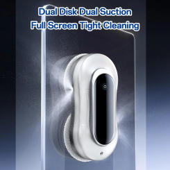 Intelligent remote control automatic cleaning tool water spray window cleaner