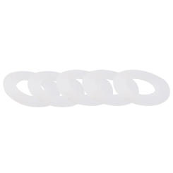 5 Pcs Drain Valve Water Stop Seals For Silicon Rubber Flush Valve Seals Washer Diaphragm 816.418.00.1 Toilet Tank Parts