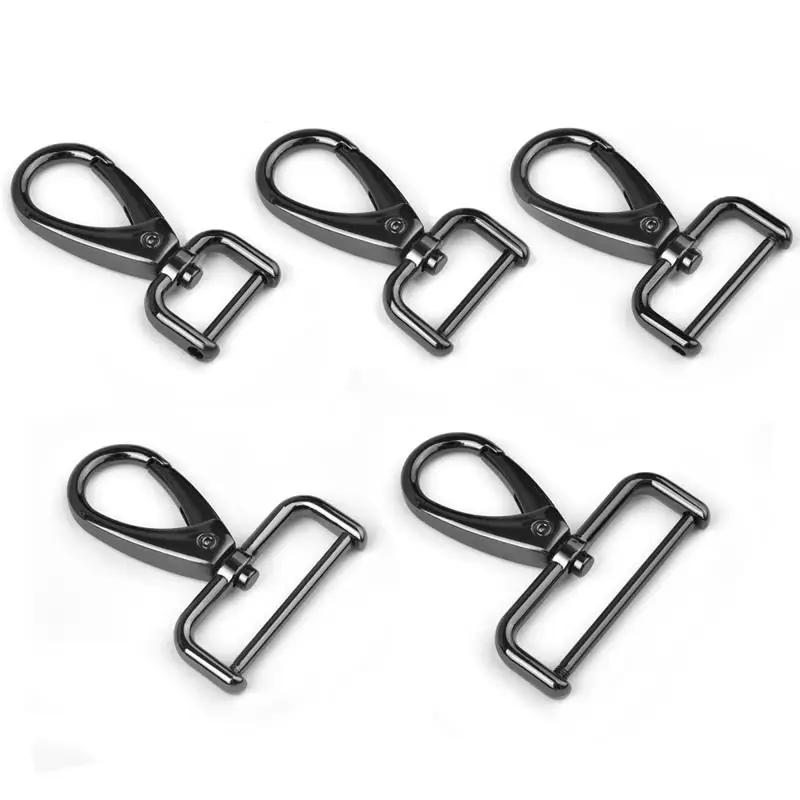 Description Picture 6 of item1pcs Metal Detachable Snap Hook Trigger Clips Buckles for Leather Strap/ Belt Keychain Webbing Pet Leash Hooks 5 Sizes
