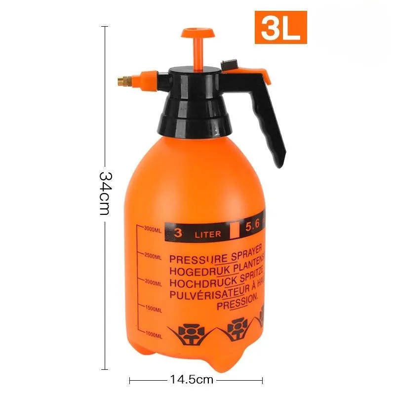 Description Picture 6 of item2L/3L Pumped Pressure Sprayer Air Compression Pump Manual Pressure Sprayer Garden Watering Irrigation Disinfection Spray Bottle