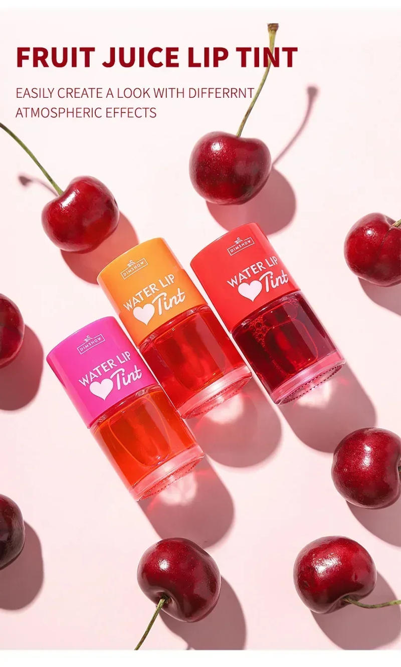 Description Picture 5 of itemTint Dyeing Liquid Lipstick and Blush 2 in 1 Waterproof Mirror Lip Gloss Water Lip Tint Non-sticky Lip Eye Cheek Makeup Cosmetic