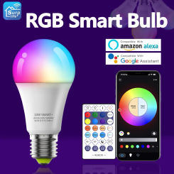 MARPOU 10W Wifi LED Lights Bulb Smart Lamp APP Voice Remote Control with Google Assistant Alexa Yandex 220V Dimmable lighting