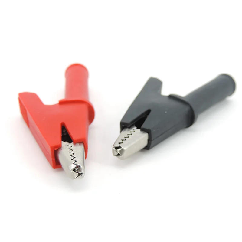 Description Picture 5 of itemCrocodile Alligator Clips With 4mm Socket Banana Jack Test Clamp Wire Clip terminal 30A 2000V