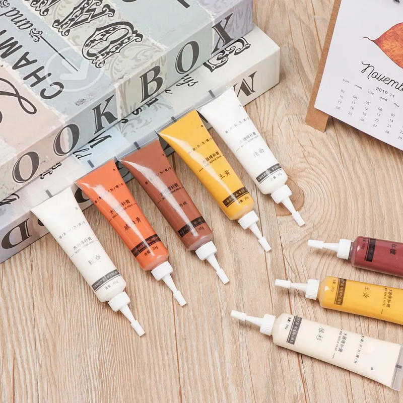 Description Picture 2 of itemDIY Touch Up Multipurpose Scratch Repair Agent Damage Repairs Cream Furniture Refinishing Paint Wooden Furnitures