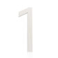 number 1  White