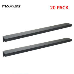 Finger Puller Aluminium Hidden Furniture Wardrobe Cabinet Drawer Pull Handle Long Concealed Closet Door Handle Modern Hardware