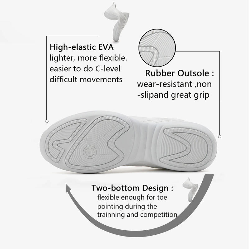 Description Picture 4 of itemMarwoo 2415 Women's Cheerleading Dance Sneakers Children's Lightweight Cheerleading Training Walking Tennis Fashion Sneakers