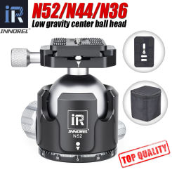INNOREL N52/N44/N36 tripod head Low Gravity Center professional panoramic ballhead monopod ball head for digital SLR cameras
