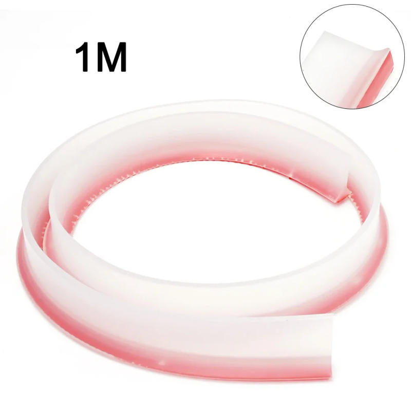 Description Picture 4 of item100-300CM Silicone Bathroom Water Stopper Blocker Shower Dam Dry And Wet Separation Flood Barrier Door Bottom Sealing Strip
