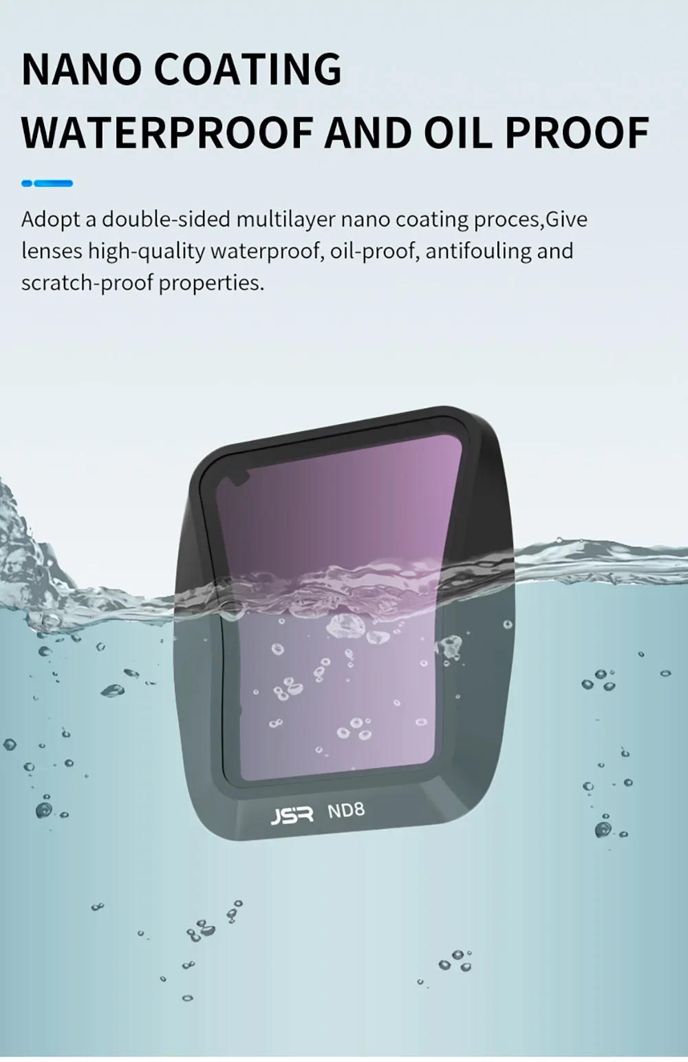 Description Picture 6 of itemDrone Lens Filter For DJI Mavic Air 3 Set UV ND8/16/32/64 Adjustable CPL NDPL Night Gimbal Kit Lens Protector Set Accessories