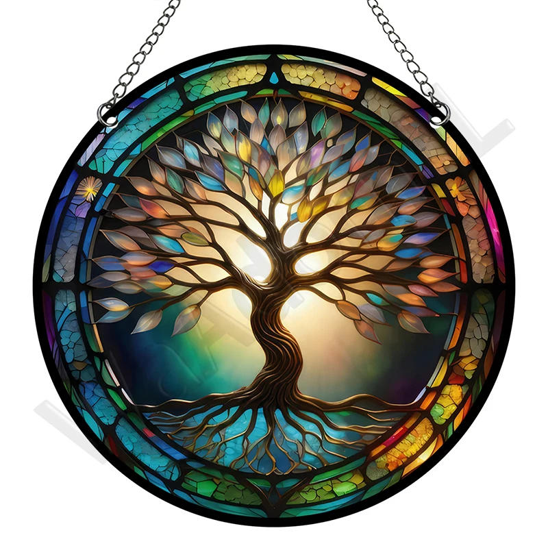 Description Picture 4 of itemVintage Window Acrylic Sign Wall Art Mural Acrylic Sheet Retro Home Acrylic Board Room Decor Garden Decoration Plate Suncatcher