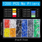 1200 PCS No Pliers