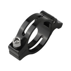 Bike Front Derailleur Clamp Front Derailleur Clamp Long Service Life Rust-proof Aluminum Alloy Easy To Install Forged Processing