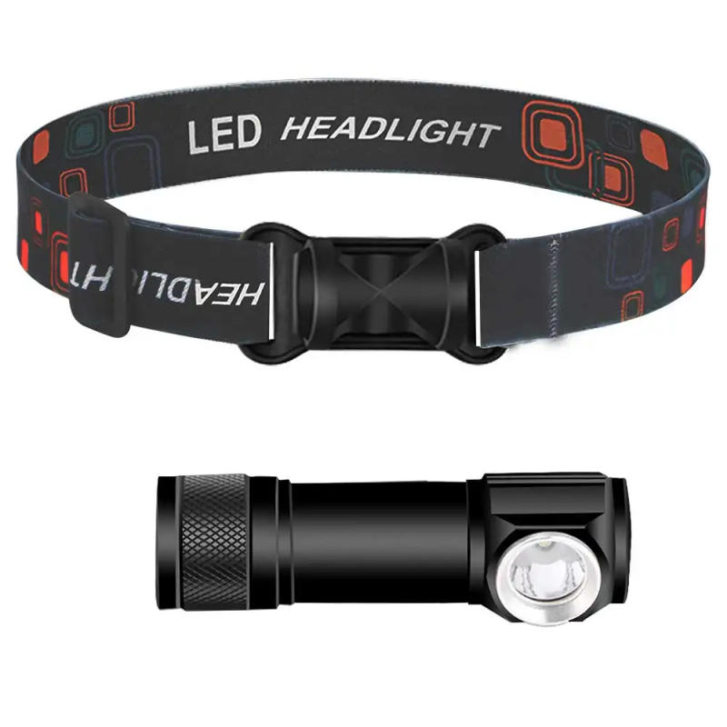 Description Picture 6 of itemUSB LED headlamp Fishing headlight Torch Built in Battery Hunting head lamp Camping Headlamp 3 Mode Flash Magnetotail light head