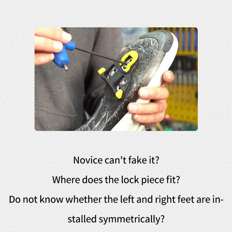 Description Picture 4 of itemBicycle Pedal Cleat Adjustment Tool Fit SPD for KEO Road MTB Bike Pedal Cleat Adjust Tool Bicycle Cleat Adjustment Bicycle Tools