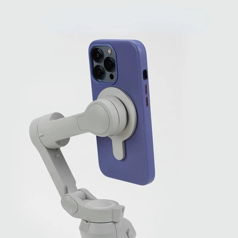 Description Picture 4 of itemStrong Magnetic Phone Mount for DJI Osmo Mobile 6/OM 5/OM4 SE Handheld Stabilizer Aluminum for magsafe Bracket Anti-lost Holder