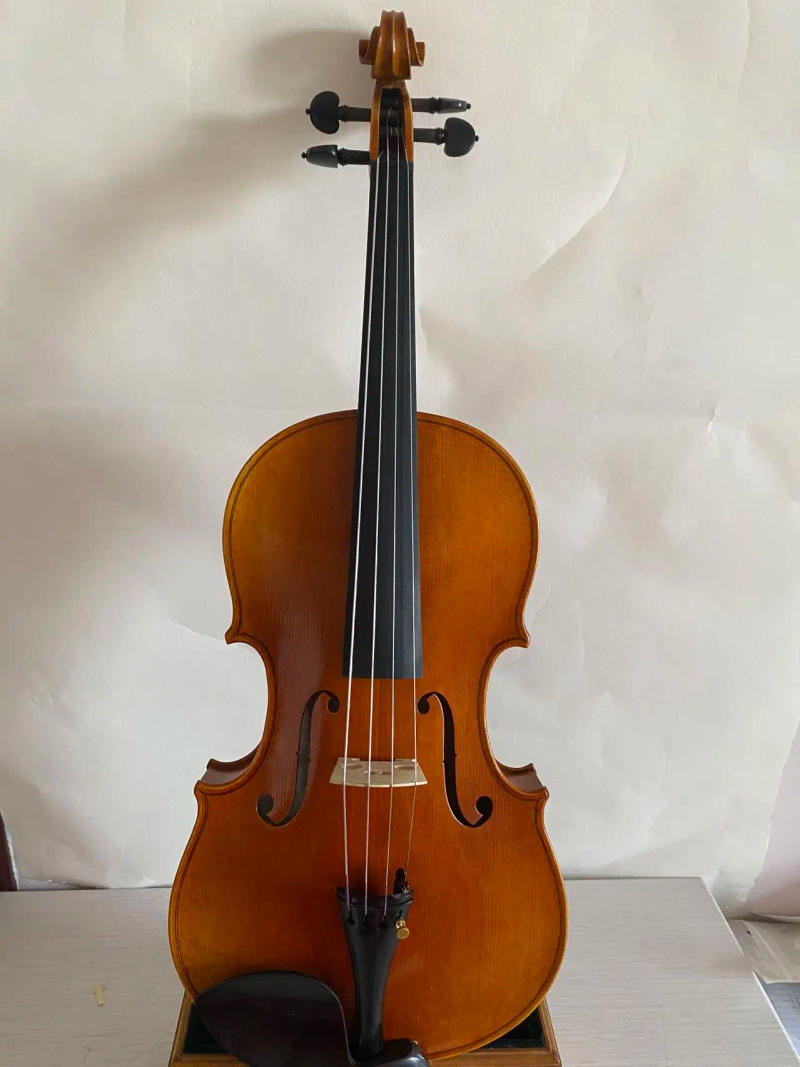 Description Picture 3 of item395mm 15.5" viola full hand made instrument old spruce top maple back viola