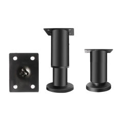 Telescopic Adjustable Bed Beam Support Leg Reinforced Plastic Furniture Sofa Leg Bed Bottom Load Bearing Bracket Hardware