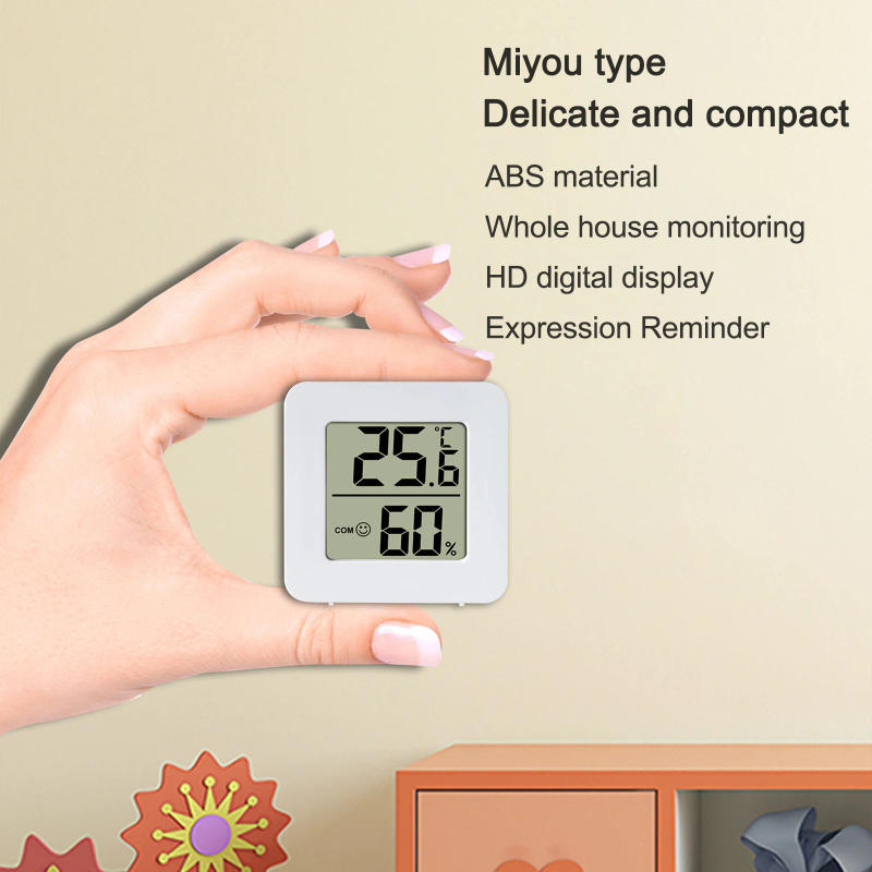 Description Picture 6 of itemLCD Digital Thermometer Hygrometer Humidity Meter Indoor Humidity Gauge Room Temperature Sensor Weather Station For Room/Home
