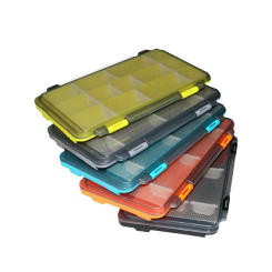 Fishing Box Portable Accessories Box Fisherman Tackle Box Plastic Bait Boxes Hook Organizer Storage Tool For Carp Fishing Goods