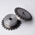 1Pcs Process Hole 06B Precision 3 Points Sprocket Chain Gear 25-40 Tooth 45# Steel Industrial Transmission Sprocket Wheel