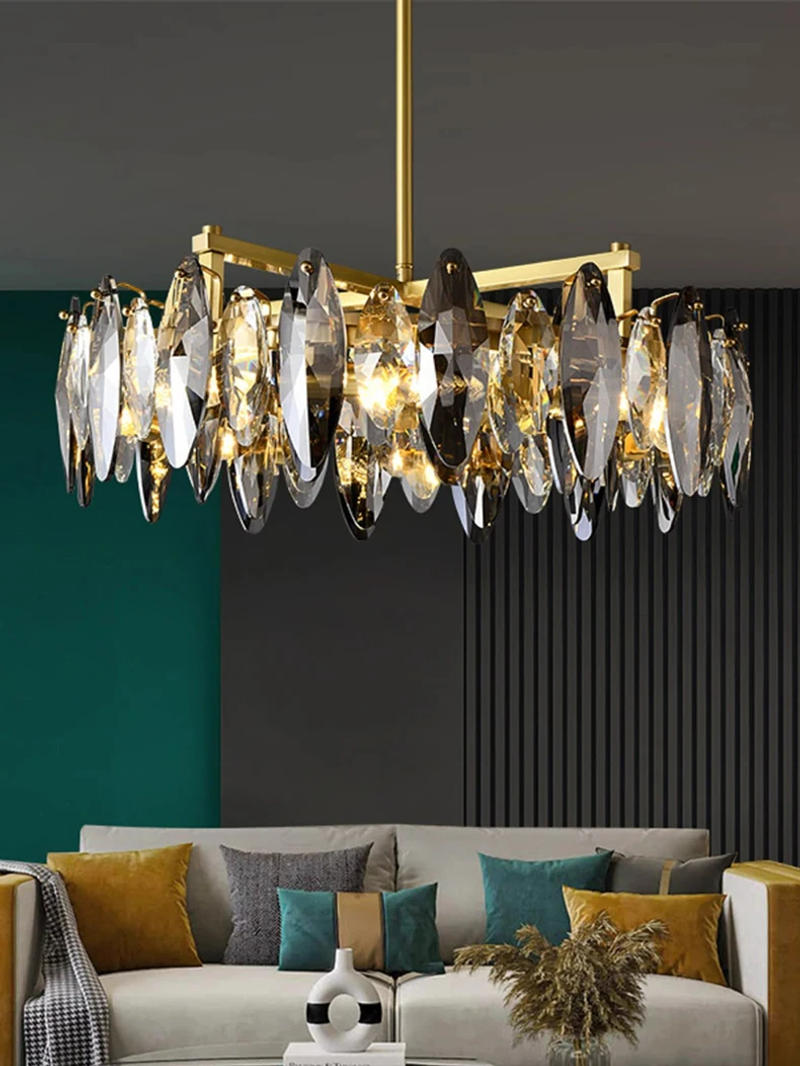 Description Picture 2 of itemModern home decor led lights pendant light lamps for living room Chandeliers for dining room hanging light indoor lighting