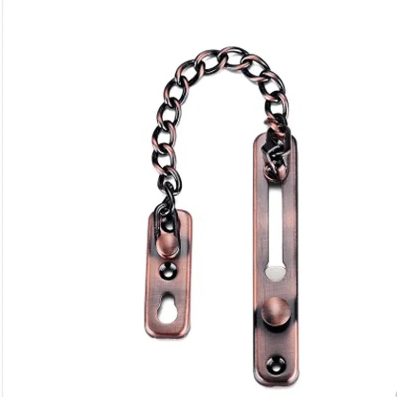 Description Picture 4 of itemAnti-theft Chain Door Chain Household Stainless Steel Deadbolt Window Door Inner Anti-lock Hotel Non-punch Security Leeching