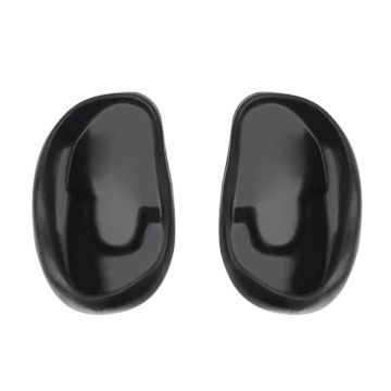2pcs Hairdressing Ear Cover Waterproof Ear Protect Cap Anti Staining Reusable Practical Multi-function Salon Styling Accessories