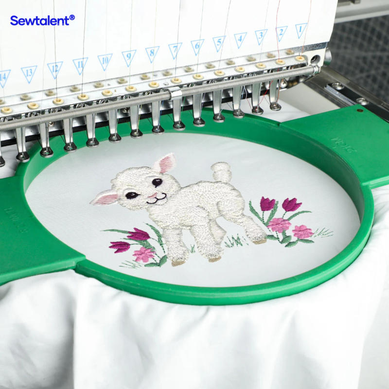 Description Picture 4 of itemSewtalent industry Plastic Embroidery Hoops for Tajima Toyota Sewing and Embroidery Machine Rings Tubular Frames