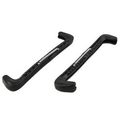 High Quality Skates Cover Ice Skate 1 Pair Approx.31cm Plastic Adjustable Protective Hockey Skates Ice Skate Guards
