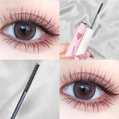 Black Brown Mascara Ultra-fine Small Brush Lengthening Black 3D Lashes Eyelash Extension Waterproof Lasting Eye Lashes Mascara