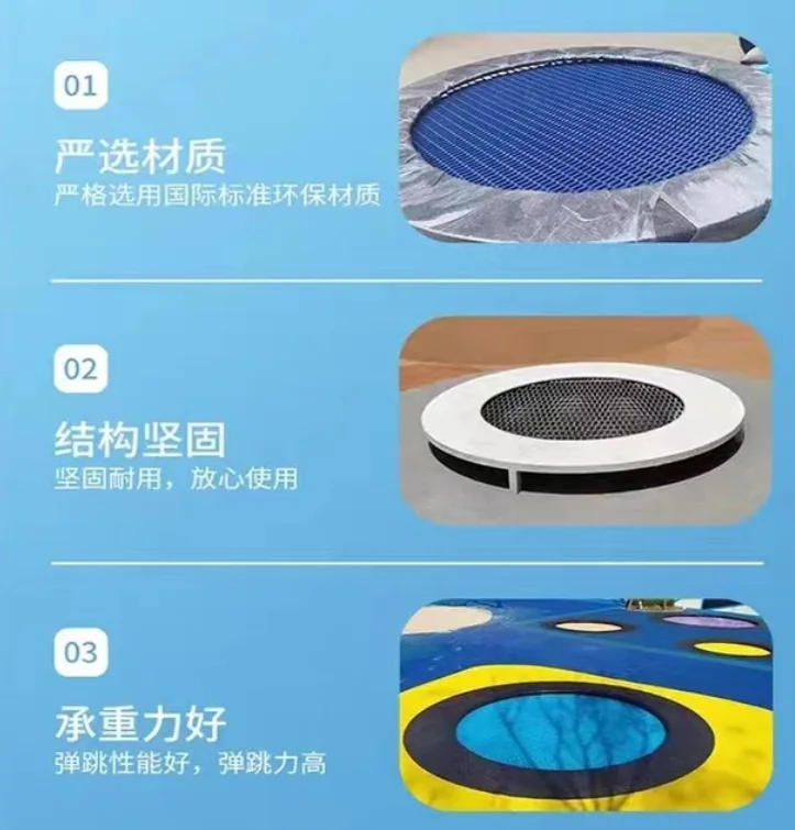 Description Picture 5 of itemHot Sale Inground Trampoline for Outdoor Jumping Trampoline