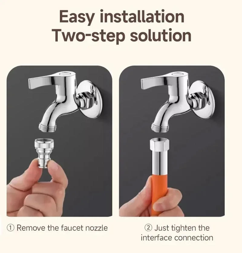 Description Picture 4 of itemKitchen Faucet Extension Extender Universal 360 ° Rotating silicone Flexible Hose Water Tap Pipe Tube for Bathroom basin