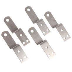 10 Pcs Drawer Lock Pole Clamp Corner Code Picture Hanging Bracket Flush Frame Iron Kit Hanger