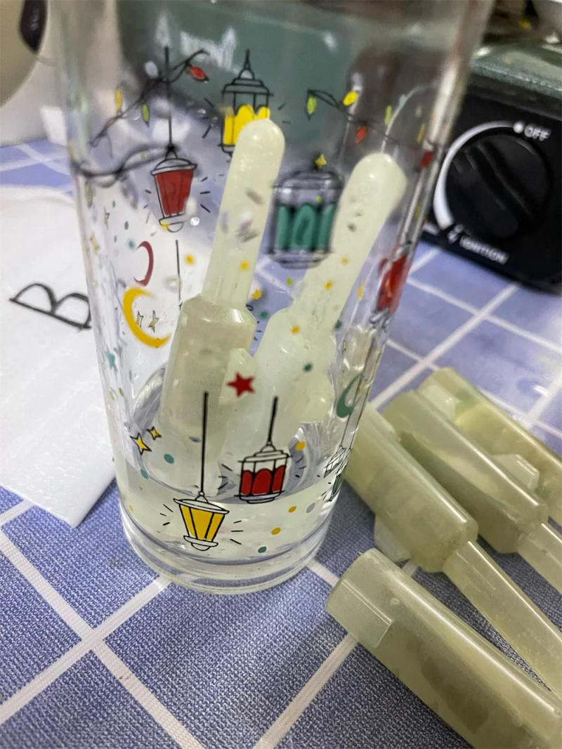 Description Picture 5 of item2Pcs Underwater Deep Drop LED Fishing Light Attraction Lamp Full Luminous Lure Tool Lights Baits Red Blue Green Blue Flash Mode