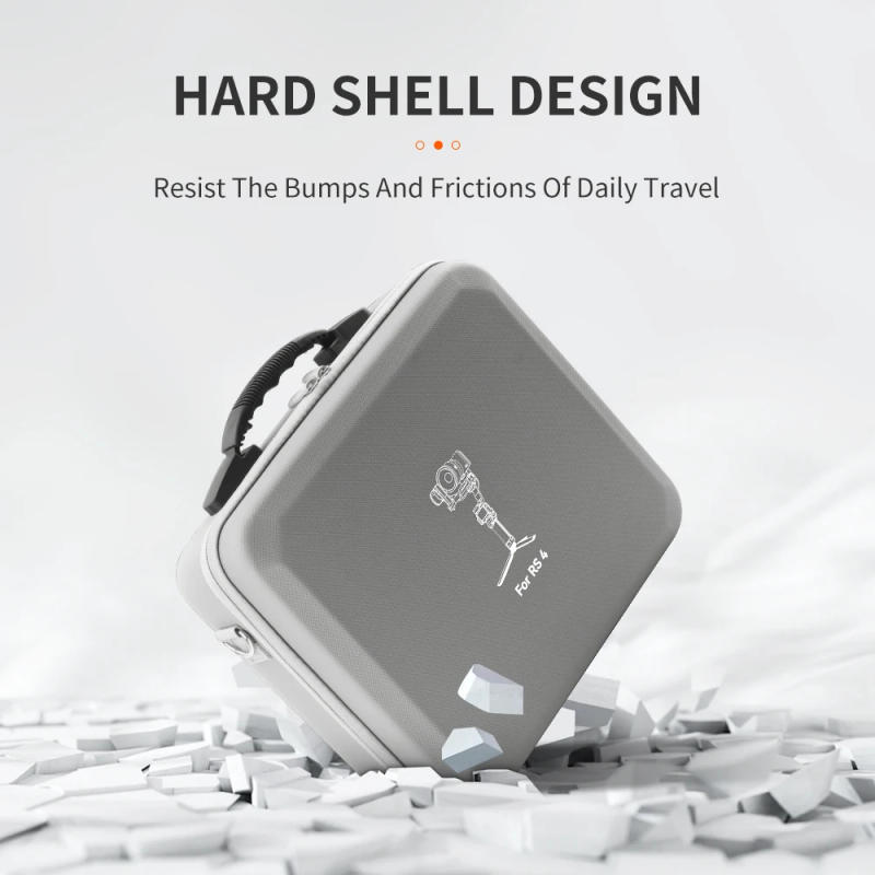 Description Picture 6 of itemShoulder Bag for DJI Ronin RS 4 Storage Case Gimbal Stabilizer Accessories Handbag RS4 Suitcase Hardshell Anti-fall Carrying Box