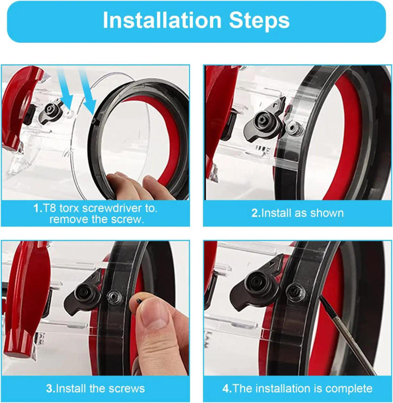 Description Picture 4 of itemDust Bin Bucket Top Fixed Sealing Ring for Dyson V11 SV14 SV15 Vacuum Cleaner Replacement Repair Part Accessories