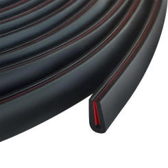 New U-Shape Edge Protector Strip Trim Rubber Waterproof Car Door Guard Seal 3 Meters Seal Edge Shield