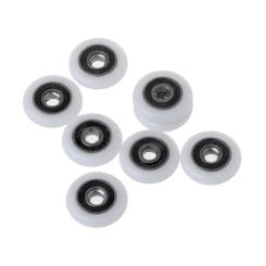8PCS Shower Door Rollers Roller Diameter 23mm for The Bathroom Pan Glass Sliding Dropship
