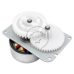 1pcs Three Phase Brushless Speed Reduction Gear Motor DC3-5V Hand-cranked AC Generator DIY Hand Flashlight
