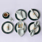 12pcs silver gray