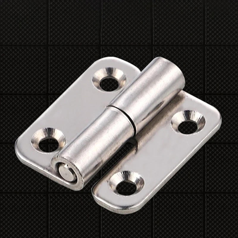 Description Picture 3 of itemStainless Steel Thicken Detachable Hinge Removable High Quality Concealed Cabinet Round Hinge For Aluminum Doors Bathroom Door