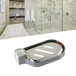 Soap Rack No Drilling Wall Mounted Lifting Rain Shower Tray Soap Dishes Holder Sponge Dish Bathroom Accessories Organizer