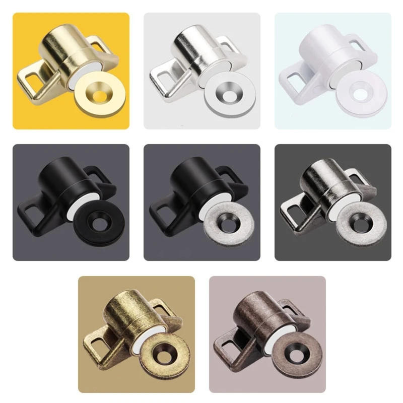 Description Picture 4 of itemDoor Zinc Alloy Cupboard Cabinet Door Stop Catches Latches Metal Furniture for Latch Hardware